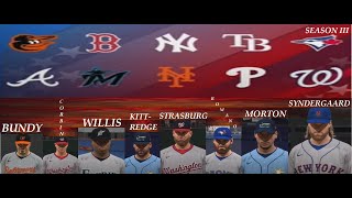 TEAM AFFINITY EAST SHOWDOWN  SEASON III  MLB The Show 23 [upl. by Yanttirb]