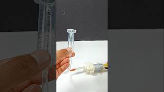 DIY AIR GUN USING SYRINGE 💉 airgun [upl. by Einahpets]