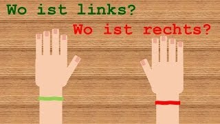 RECHTS und LINKS  Kinder bekommen eine Vorstellung von Raum und Richtung [upl. by Anila264]