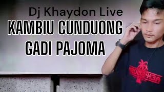 DJ Ocu Kambiu Cunduong Gadi Pajoma  Dj Khaydon laguocu [upl. by Nerrawed]