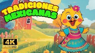 POLLITO y sus TRADICIONES mexicanas  canciones infantiles arkoiris [upl. by Riess722]