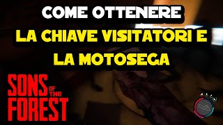 Come ottenere la chiave magnetica per visitatori e la motosega su Sons of the forest [upl. by Mimi]