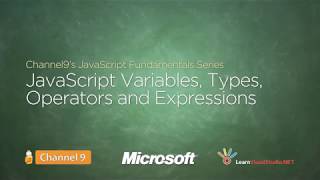 05 JavaScript Variables Types Operators and Expressions [upl. by Vassell]