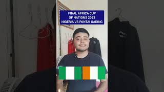 Final Africa Cup of Nations 2023 Nigeria VS Pantai Gading afcon2023 football sports shorts [upl. by Apgar]