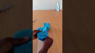 DIY Beautiful crinoline bow in one minute DIYdiycrafts bowaccessories [upl. by Irmina]