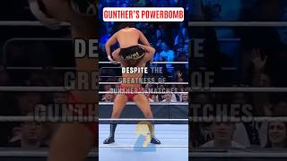 Gunther NEEDS a real finisher  short wwe gunther walter [upl. by Gustavus]