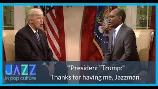 quotTrumpquot calls Lester Holt a quotJazzmanquot again [upl. by Pegma278]