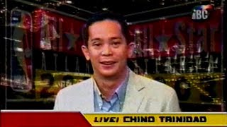 IBC 13  NBA AllStar Game with Chino Trinidad 2003 [upl. by Llednav]