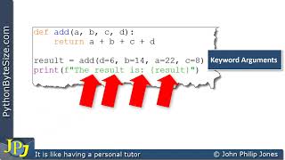 Comparing positional and keyword arguments [upl. by Eniagrom]