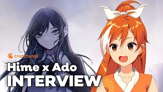 Ados Favorite Anime One Piece Film Red Music and Her WISH Tour  CrunchyrollHime Interview [upl. by Annayt540]