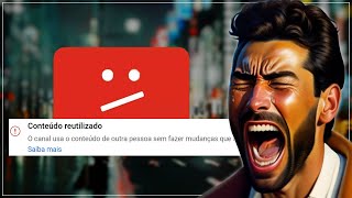 ⚠️ SE VOCÊ FAZ ISSO SUA MONETIZAÇÃO SERÁ REPROVADA CONTEÚDO REPETITIVO  REUTILIZADO [upl. by Cutlip646]