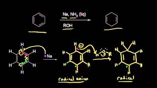 Birch reduction I  Aromatic Compounds  Organic chemistry  Khan Academy [upl. by Krebs]