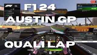 Austin Grand Prix Qualification Lap  Cockpit View  Alpine [upl. by Sprage293]