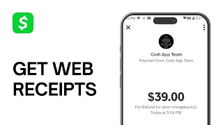 How to Get Web Receipts on Cash App EASY [upl. by Anahsek]