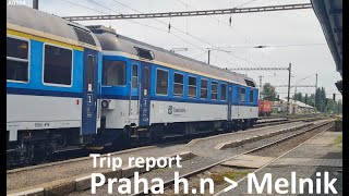 Trip Report  Praha hln to Melnik  CD854954 [upl. by Anile]