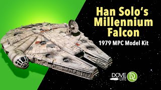 Han Solos Millennium Falcon 1979 MPC Model Kit [upl. by Glanville]