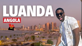 LUANDA  EXPLORING URBAN LIFE AND CULTURE 🇦🇴 [upl. by Cadmann]