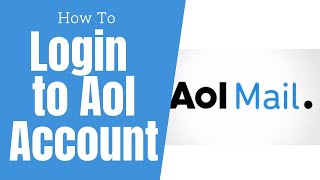 Aol Login  How to Login to AOL Mail  Aolcom [upl. by Sidnac]