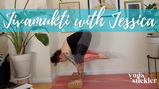 45min Jivamukti Yoga practice  deep hips and a little arm balancing [upl. by Notna]