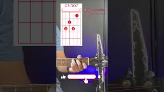 Aprende el acorde Do7 Shorts guitarraparaprincipiantes aprenderguitarra [upl. by Lazor]