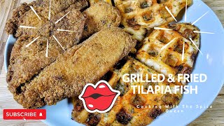 Grilling Tilapia Fish With The Redmond Griddle Maker Our Delicious Recipe [upl. by Namrak]