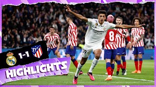 Real Madrid 11 Atlético de Madrid  HIGHLIGHTS  LaLiga 202223 [upl. by Ensoll135]