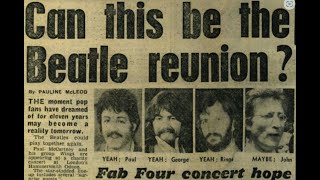 How close did the Beatles get to a reunion concert 1979 [upl. by Inglebert]