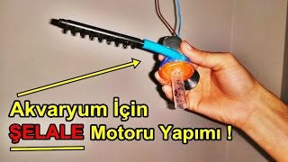 Akvaryum Şelalesi Yapımı Dıy Water Pump [upl. by Seward]