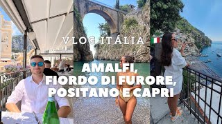 Vlog Costa Amalfitana  Amalfi Positano Fiordo Di Furore e Capri 🇮🇹 [upl. by Payne]