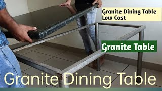 Granite Dining Table Top Make  Granite Table Top  Granite Dining Table Price  Granite Table [upl. by Romelle838]