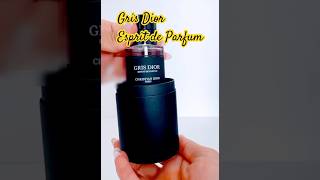 Gris Dior Dior for women and men Esprit de Parfum dior fragance perfume shortsvideos shorts [upl. by Hardej452]