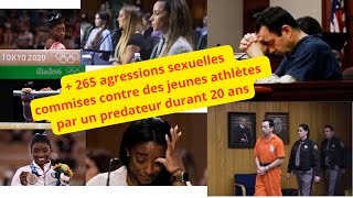 Sport scandale 265 jeunes athletes victimes agressions sexuelles commises par 1 medecin [upl. by Nhoj]