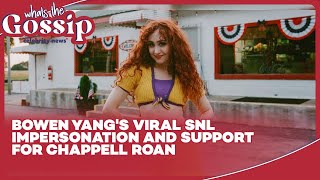 Bowen Yang Impersonates Hippo Moo Deng and Supports Chappell Roan on SNL [upl. by Annawad]