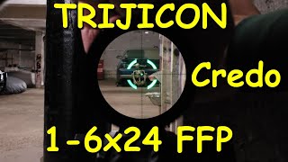 TRIJICON Credo 16x24 FFP Mrad Segmented Reticle  No Quite  RePew [upl. by Festa]