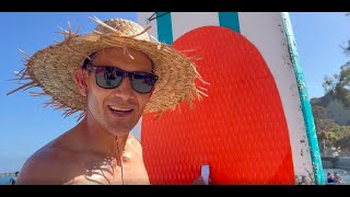 Roc Paddle Boards Inflatable Premium Sup Review And Demo [upl. by Nyrehtak489]