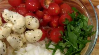 Bocconcini Mozzarella And Tomato Salad [upl. by Dickerson]