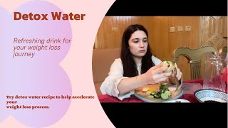 Detox Water  Don’t Skip When You Are On Diet  it’s A Booster [upl. by Schechinger]