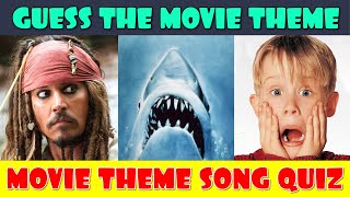 Guess the Movie Theme Songs Quiz [upl. by Rew261]