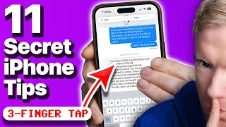 11 HIDDEN iPhone Features You Didnt Know About Tips amp Tricks [upl. by Hadeehsar]