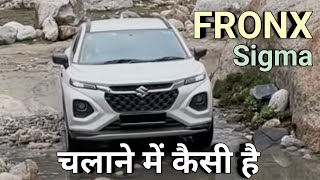 Fronx Driving Experience Maruti Fronx Driving Experience Fronx चलाने में कैसी है।। fronx [upl. by Binny11]