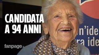 Maria Teresa scende in politica a 94 anni quotSalvini mi ricorda Mussoliniquot [upl. by Faubion]