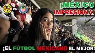 🇨🇺Cubana en el ESTADIO AZTECA 🇲🇽por quotPRIMERA VEZquot😱AMÉRICA vs CHIVAS ¡CLÁSICOS de CLÁSICOS [upl. by Nawiat]