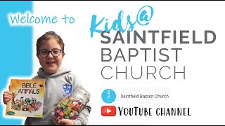 Kids  Saintfield Baptist Church  3rd March 2021 [upl. by Durarte]