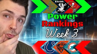 Week 3 NFL POWER RANKINGS Ranking EVERY Team After Two Games [upl. by Terbecki754]