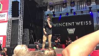 Wincent Weiss amp Band  Proberaum Medley  Live Bad Vilbel 2017 [upl. by Lael]