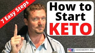 7 Steps to Starting the KETO DIET Easy amp HEALTHY [upl. by Nahsyar]