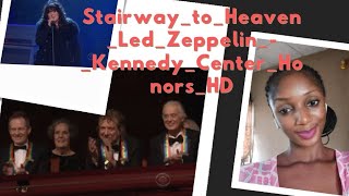 Heart Stairway toHeavenLedZeppelinKennedyCenterHonors REACTION VIDEO [upl. by Bailey]