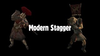 Fallout New Vegas Modern Stagger animations mod getting hit animation idk at this point ayyy lmao [upl. by Blessington]