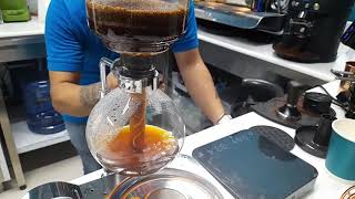 How to Use Syphon Coffee MakerBrew and techniques [upl. by Naujat60]