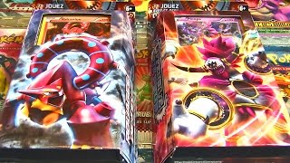 Ouverture des Decks Pokémon XY11 Offensive Vapeur  VOLCANION VS HOOPA LA BATAILLE [upl. by Wheelwright]